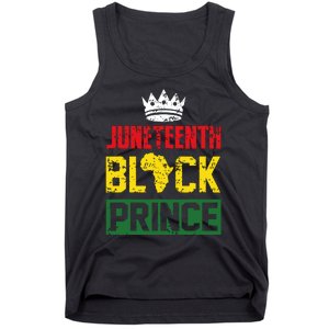 Juneteenth Afro American Boy Son Family Matching Juneteenth Tank Top