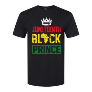 Juneteenth Afro American Boy Son Family Matching Juneteenth Softstyle CVC T-Shirt