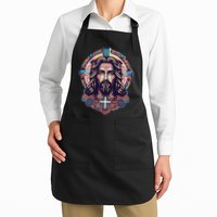 Jesus Abstract Art Apron