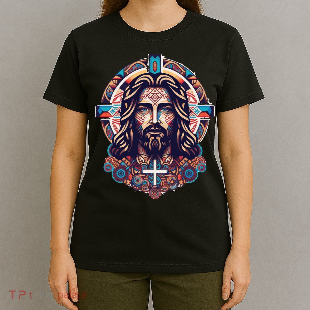 Jesus Abstract Art T-Shirt