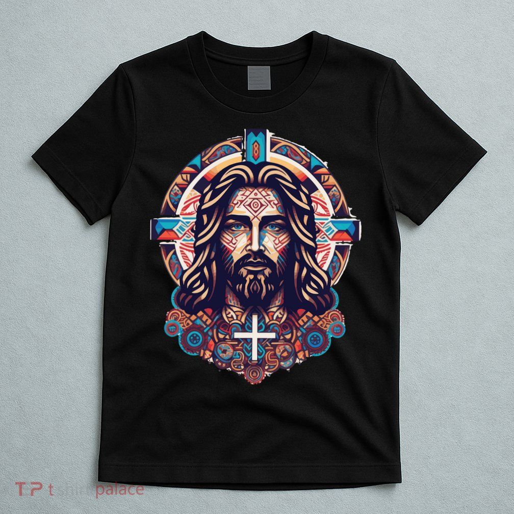 Jesus Abstract Art T-Shirt
