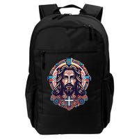 Jesus Abstract Art Daily Commute Backpack