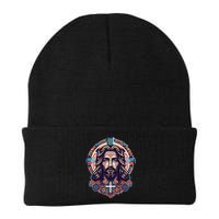 Jesus Abstract Art Beanie