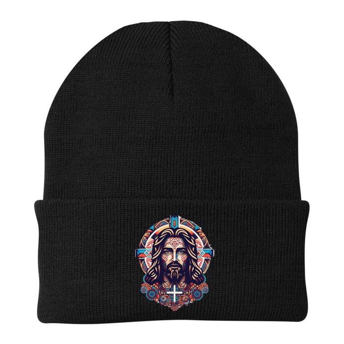 Jesus Abstract Art Beanie
