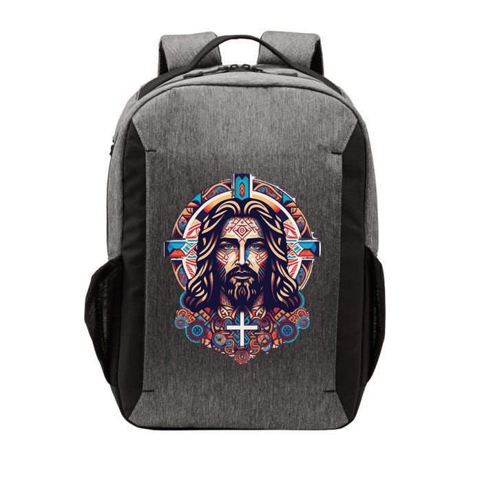 Jesus Abstract Art Vector Backpack