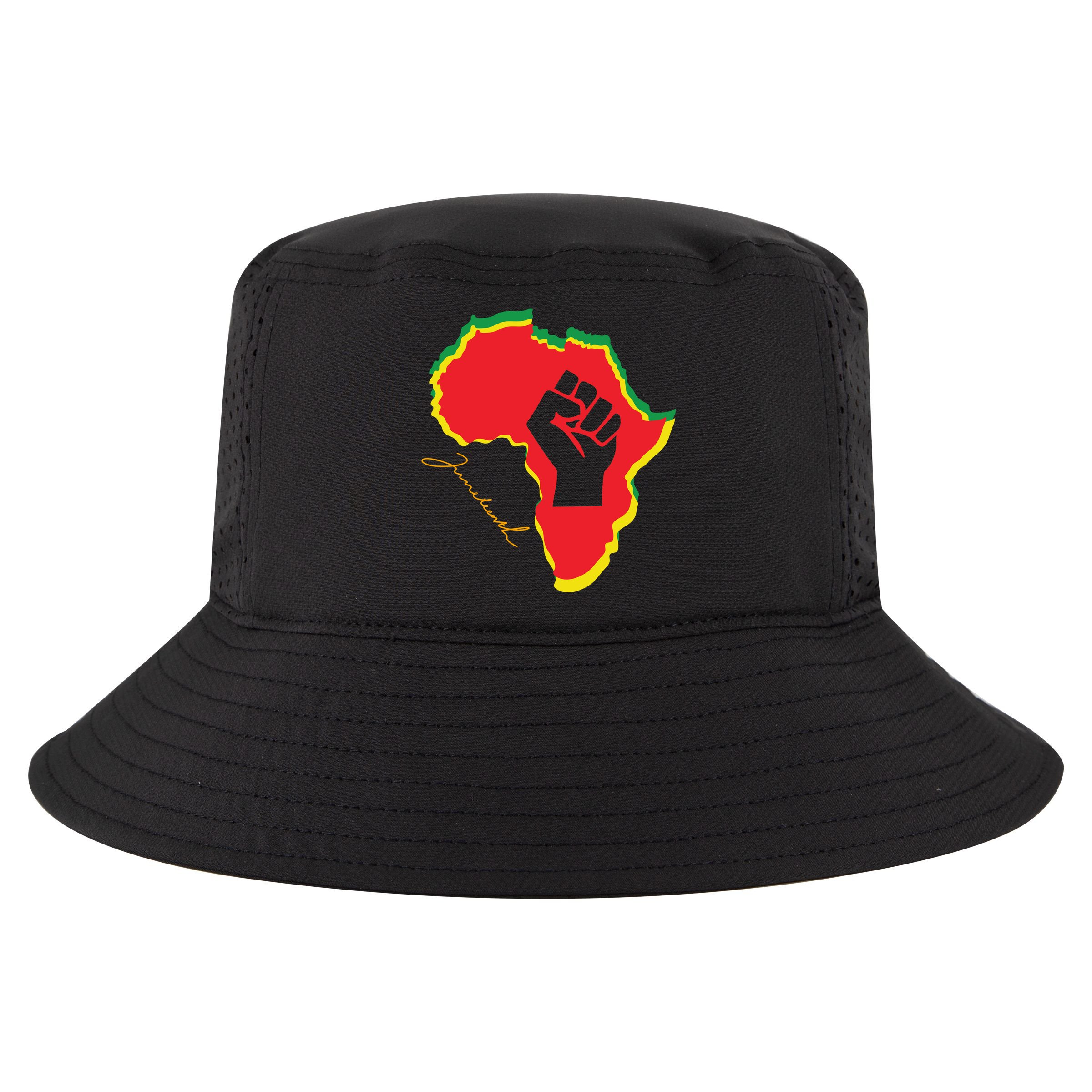 Juneteenth African American Pride Cool Comfort Performance Bucket Hat