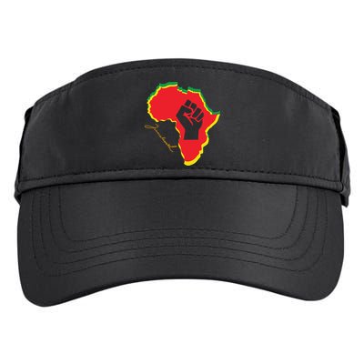 Juneteenth African American Pride Adult Drive Performance Visor
