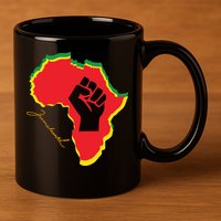 Juneteenth African American Pride 11oz C Handle Ceramic Mug