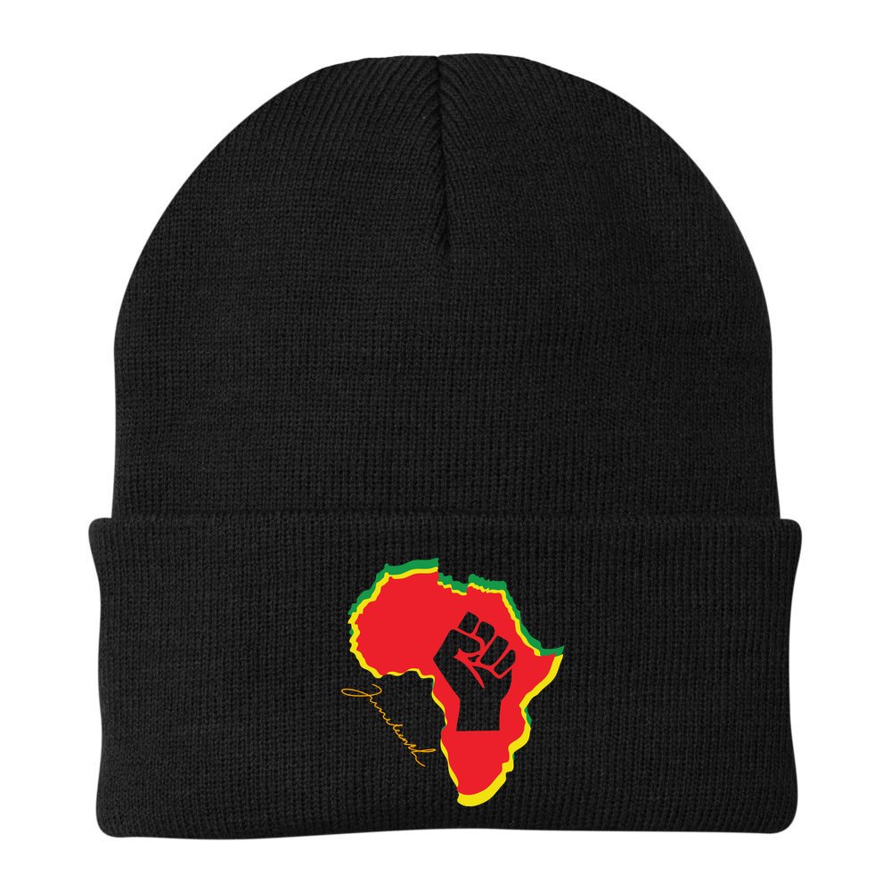 Juneteenth African American Pride Beanie
