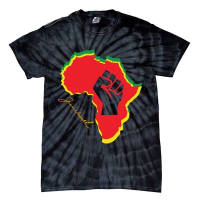 Juneteenth African American Pride Tie-Dye T-Shirt