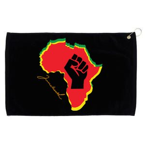 Juneteenth African American Pride Grommeted Golf Towel