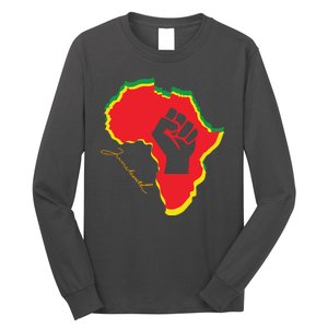 Juneteenth African American Pride Long Sleeve Shirt