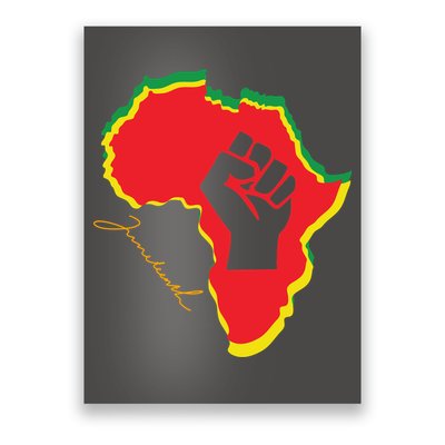 Juneteenth African American Pride Poster