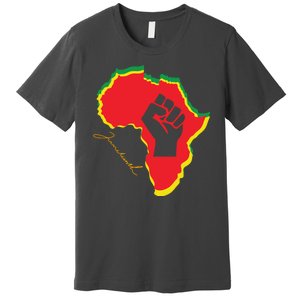 Juneteenth African American Pride Premium T-Shirt