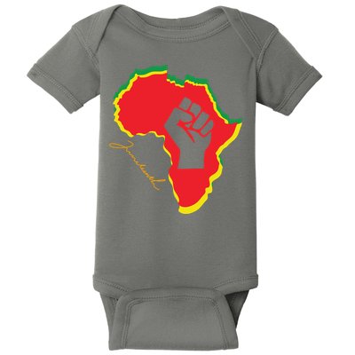 Juneteenth African American Pride Baby Bodysuit