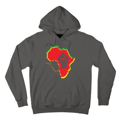 Juneteenth African American Pride Tall Hoodie