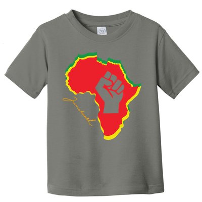 Juneteenth African American Pride Toddler T-Shirt