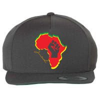 Juneteenth African American Pride Wool Snapback Cap