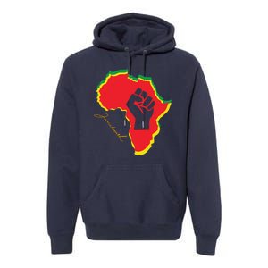 Juneteenth African American Pride Premium Hoodie