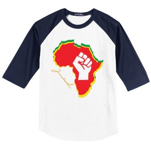 Juneteenth African American Pride Baseball Sleeve Shirt