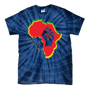 Juneteenth African American Pride Tie-Dye T-Shirt