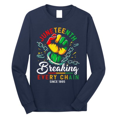 Juneteenth African American Freedom 1865 Long Sleeve Shirt