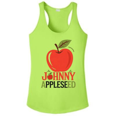 Johnny Appleseed Apple Day Sept 26 Orchard Nursery Ladies PosiCharge Competitor Racerback Tank