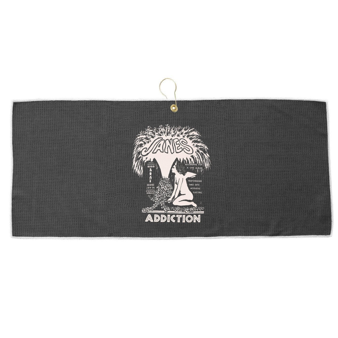 J.A.N.E.’S Addiction – Addiction Large Microfiber Waffle Golf Towel
