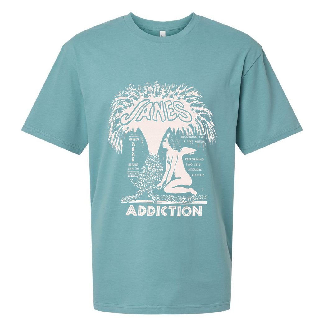 J.A.N.E.’S Addiction – Addiction Sueded Cloud Jersey T-Shirt