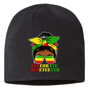 Juneteenth African American Black History June 19 Sustainable Beanie