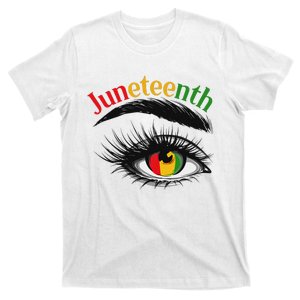 Junenth African American Women Black History Pride T-Shirt