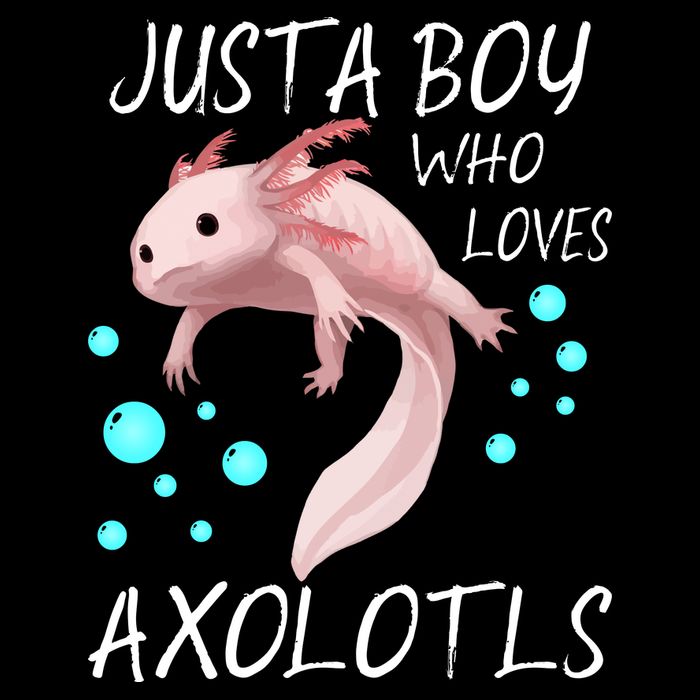 Just A Boy Who Loves Axolotls Cooling Performance Crew T-Shirt