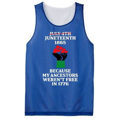 Juneteenth Ancestors Black African American Flag Pride Mesh Reversible Basketball Jersey Tank