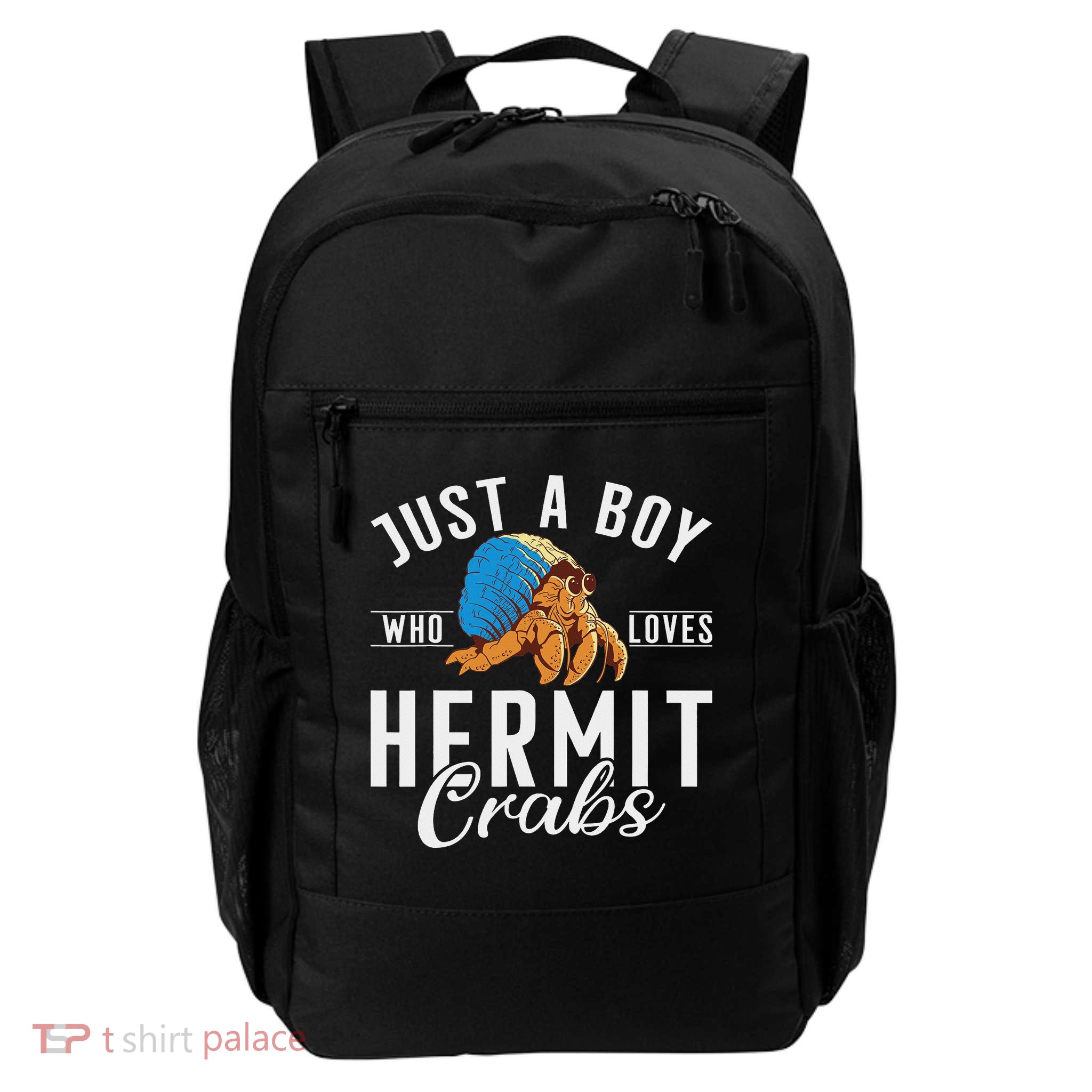 Just A Boy Who Loves Hermit Crabs Daily Commute Backpack