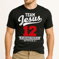 Jesus and Baseball Team Jesus Christian Matthew 2819 Verse Cooling Performance Crew T-Shirt