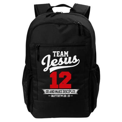 Jesus and Baseball Team Jesus Christian Matthew 2819 Verse Backpack