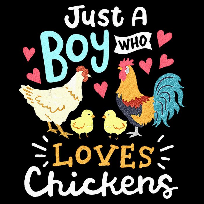 Just A Boy Who Loves Chickens Farm Chicken City Backpack
