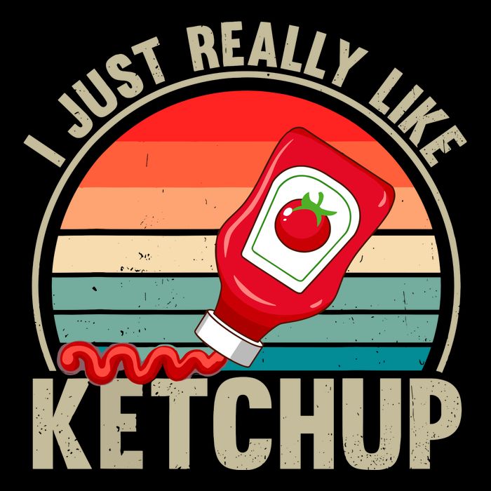 Just A Boy Who Loves K.E.T..C.H.U.P. Catsup Flat Bill Trucker Hat