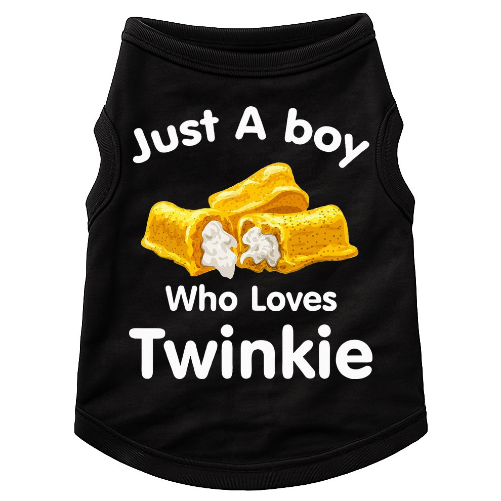 Just A Boy Who Loves Twinkie  Doggie Tank