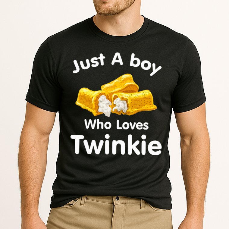 Just A Boy Who Loves Twinkie  Cooling Performance Crew T-Shirt
