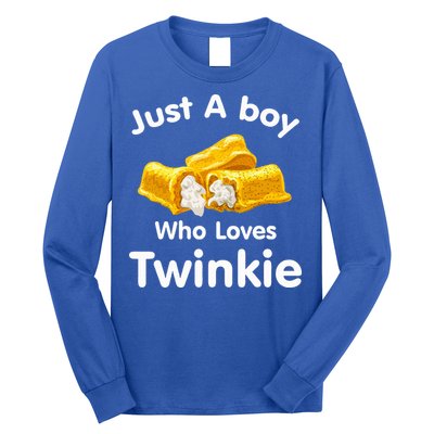 Just A Boy Who Loves Twinkie  Long Sleeve Shirt