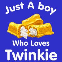 Just A Boy Who Loves Twinkie  Zip Tote Bag