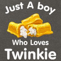 Just A Boy Who Loves Twinkie  Cotton Canvas Backpack