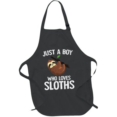 Just A Boy Who Loves Sloths Sloth Lover Apron