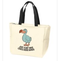 Just A Boy Who Loves Dodo Birds Zip Tote Bag