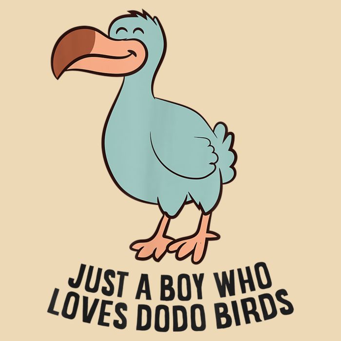 Just A Boy Who Loves Dodo Birds Zip Tote Bag