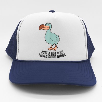 Just A Boy Who Loves Dodo Birds Trucker Hat