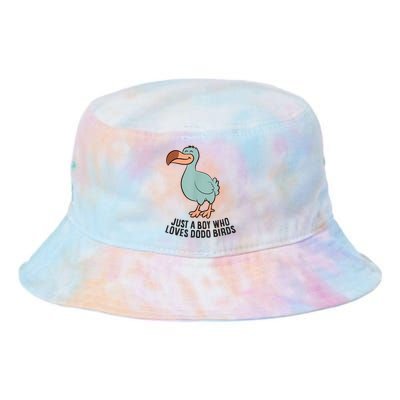 Just A Boy Who Loves Dodo Birds Tie Dye Newport Bucket Hat