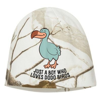 Just A Boy Who Loves Dodo Birds Kati - Camo Knit Beanie