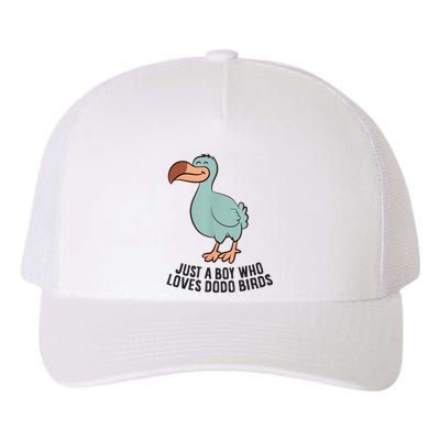 Just A Boy Who Loves Dodo Birds Yupoong Adult 5-Panel Trucker Hat